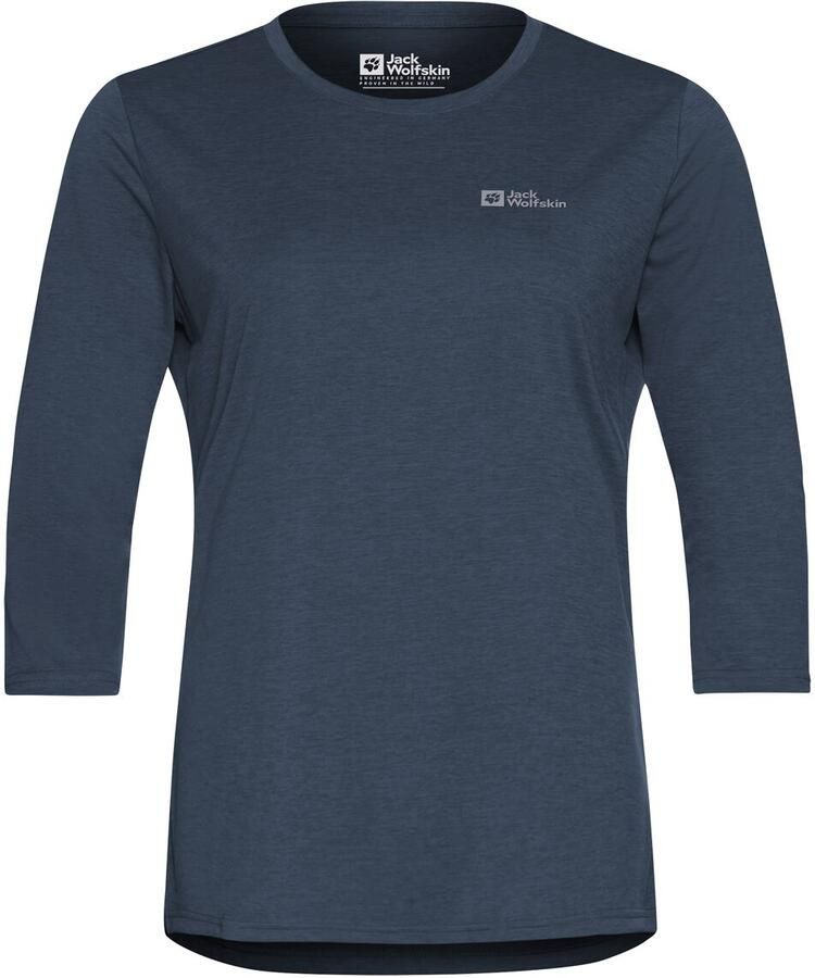 Jack Wolfskin Crosstrail 3|4 T-Shirt Women Functioneel shirt Dames XXL midnight sky midnight sky - Foto 2
