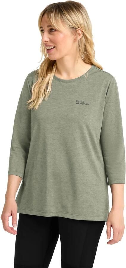 Jack Wolfskin Crosstrail 3|4 T-Shirt Women Functioneel shirt Dames 2XL mint leaf mint leaf - Foto 7