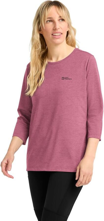 Jack Wolfskin Crosstrail 3|4 T-Shirt Women Functioneel shirt Dames XXL raisin - Foto 7