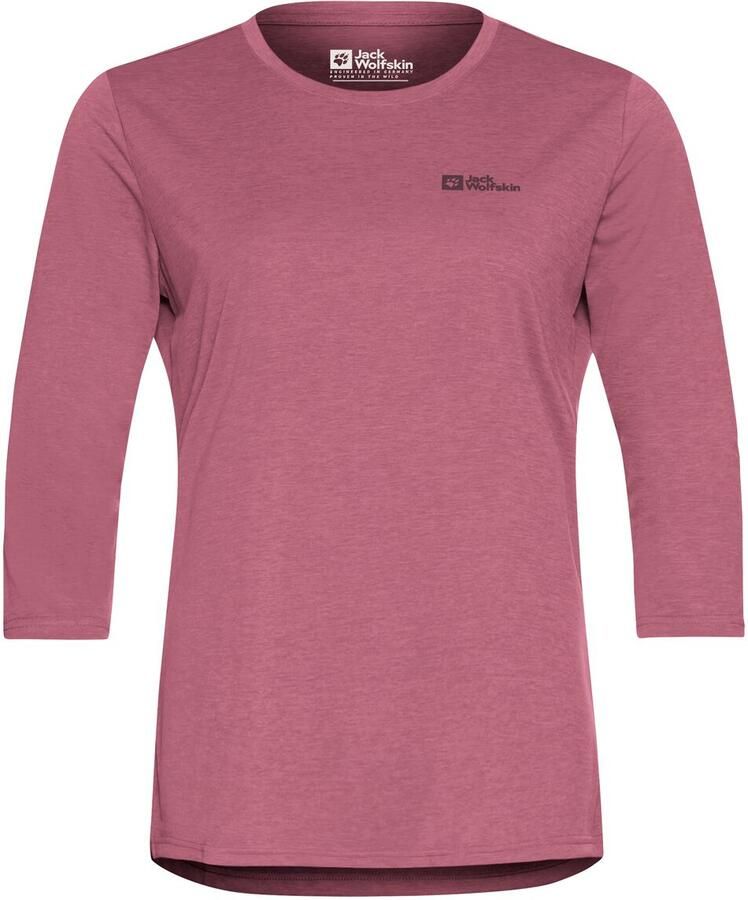 Jack Wolfskin Crosstrail 3|4 T-Shirt Women Functioneel shirt Dames XXL raisin - Foto 2