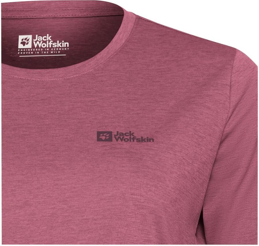 Jack Wolfskin Crosstrail 3|4 T-Shirt Women Functioneel shirt Dames XXL raisin