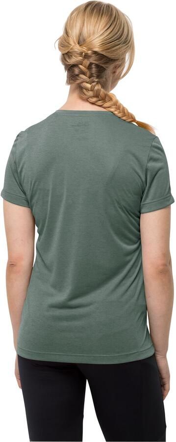 Jack Wolfskin Crosstrail T-Shirt Women Functioneel shirt Dames XXL hedge green Hedge Green - Foto 2