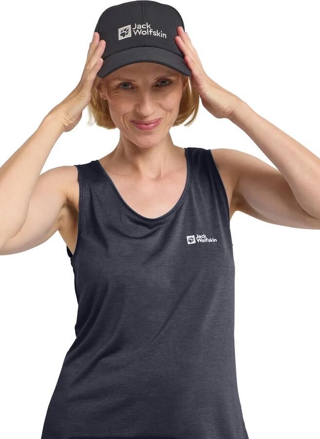 Jack Wolfskin Crosstrail Tank Women Functioneel topje Dames XXL graphite - Foto 7
