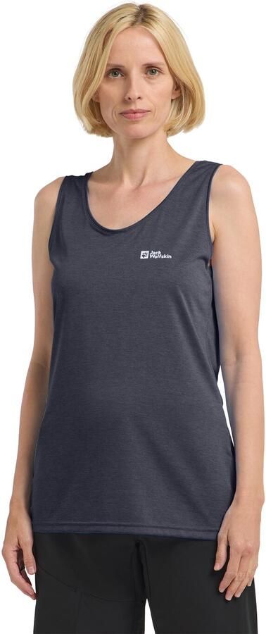 Jack Wolfskin Crosstrail Tank Women Functioneel topje Dames XXL graphite - Foto 5