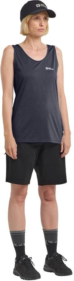 Jack Wolfskin Crosstrail Tank Women Functioneel topje Dames XXL graphite - Foto 6