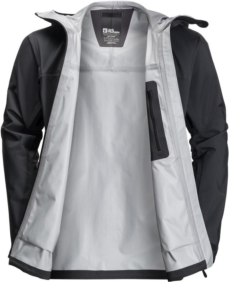 Jack Wolfskin Cyrox 3L Jacket Men Hardshell regenjack Heren XXL phantom