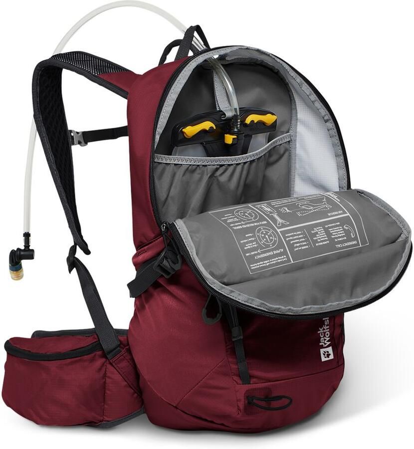 Jack Wolfskin Cyrox Shape 20 Duurzame wandelrugzak One Size deep ruby Deep Ruby - Foto 2