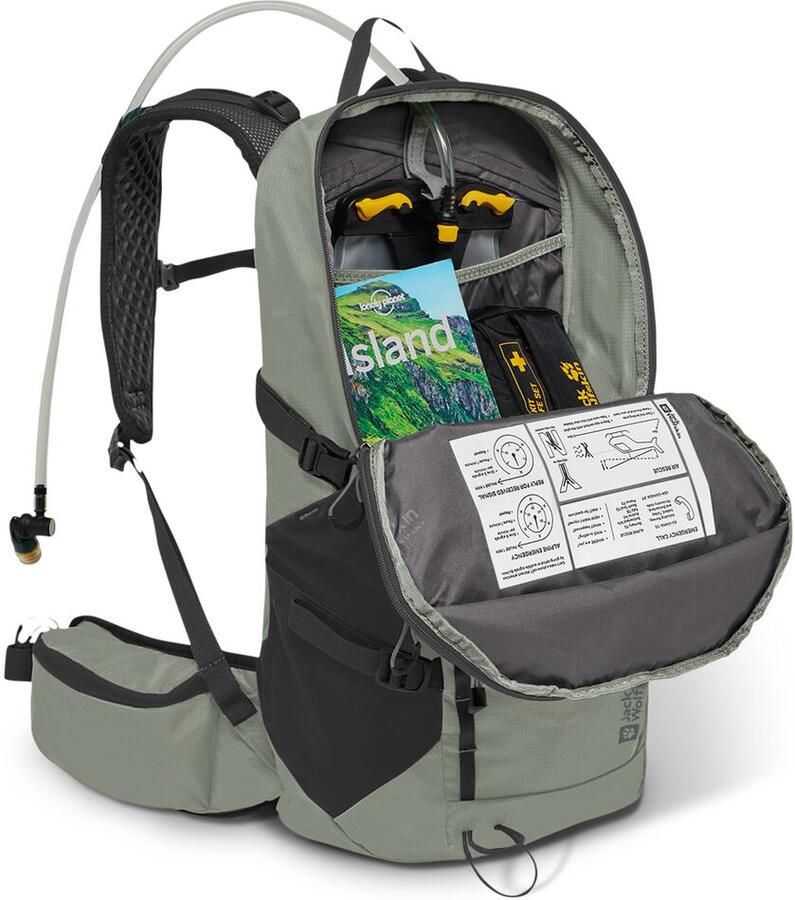 Jack Wolfskin Cyrox Shape 25 S-L Duurzame wandelrugzak One Size mint leaf mint leaf - Foto 2