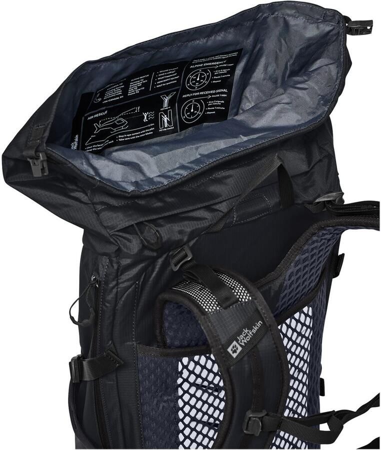 Jack Wolfskin Cyrox Shape 30 S-L Duurzame wandelrugzak One Size phantom