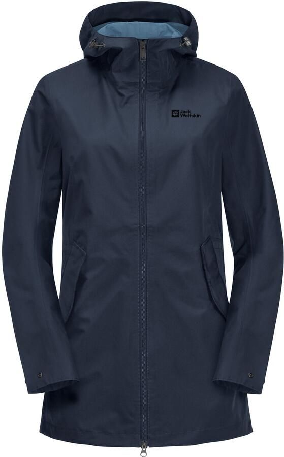 Jack Wolfskin Dakar Parka Women Regenjas Dames XXL night blue 1033 night blue 1033 - Foto 4