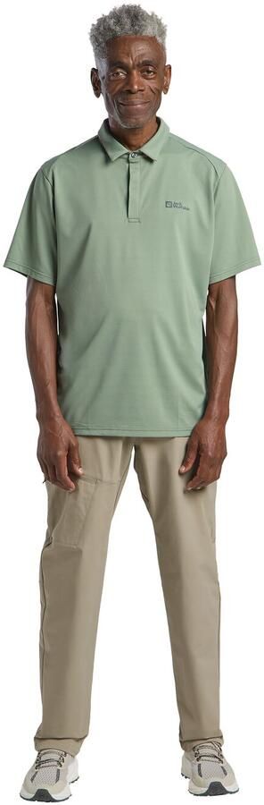 Jack Wolfskin Delgami Polo Men Poloshirt Heren 2XL eucalyptus - Foto 8