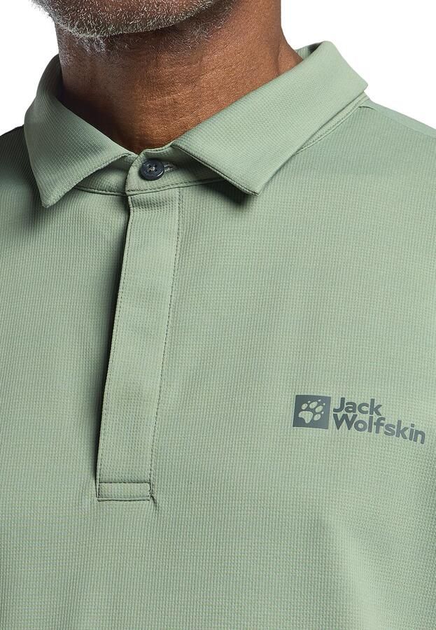 Jack Wolfskin Delgami Polo Men Poloshirt Heren 2XL eucalyptus - Foto 2