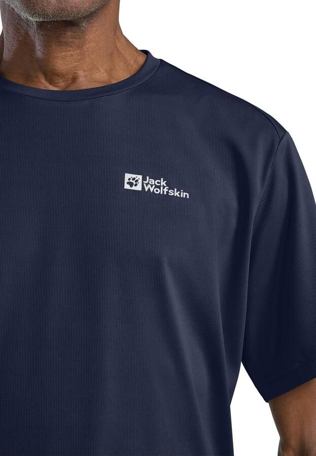 Jack Wolfskin Delgami S|S Men Functioneel shirt Heren XXXL blue night blue - Foto 3