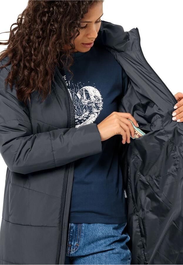 Jack Wolfskin Deutzer Coat Women Winterjas Dames XXL phantom - Foto 2