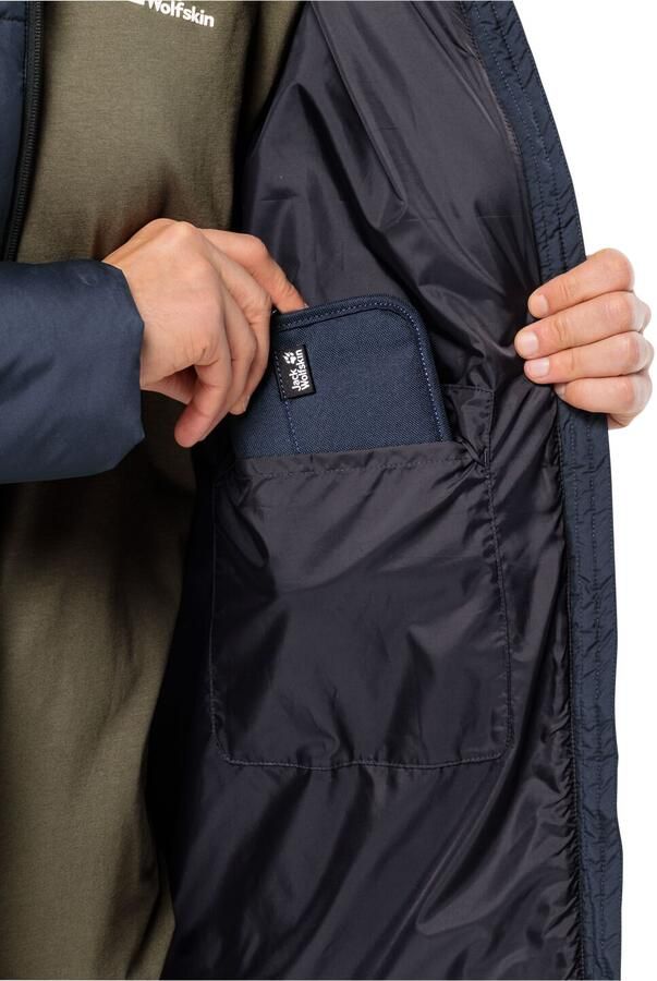 Jack Wolfskin Deutzer Long Jacket Men Jack voor- en najaar Heren XXXL blue night blue - Foto 2