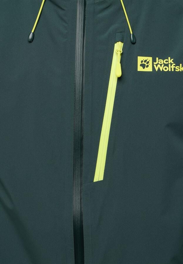 Jack Wolfskin Eagle Peak 2L Jacket Men Regenjack Heren 2XL black olive black olive - Foto 2