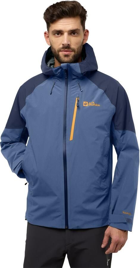 Jack Wolfskin Eagle Peak 2L Jacket Men Regenjack Heren XXL nature blue nature blue - Foto 9