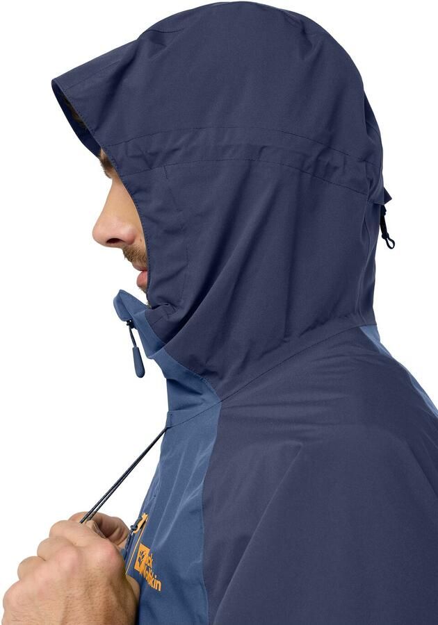 Jack Wolfskin Eagle Peak 2L Jacket Men Regenjack Heren XXL nature blue nature blue