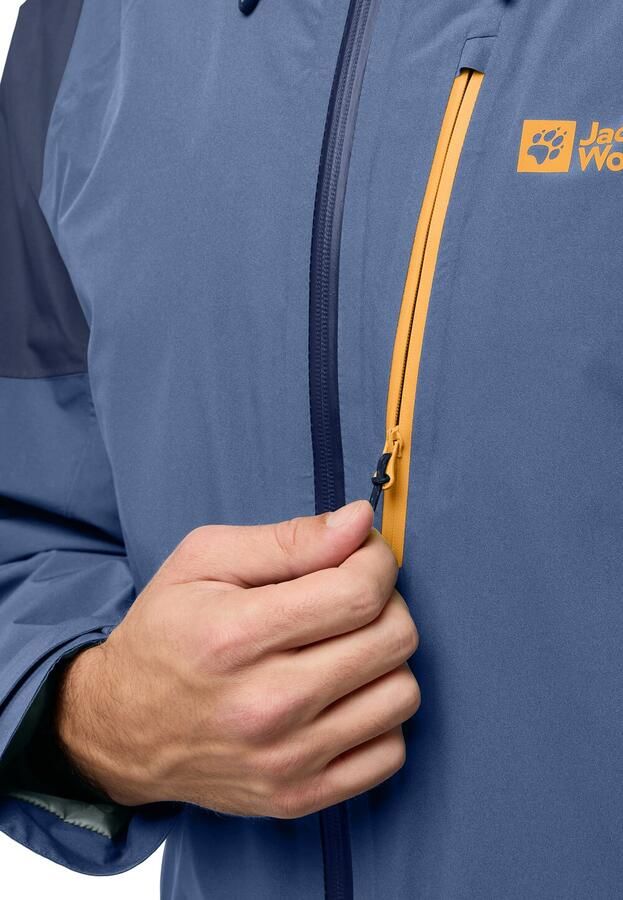 Jack Wolfskin Eagle Peak 2L Jacket Men Regenjack Heren XXL nature blue nature blue - Foto 3