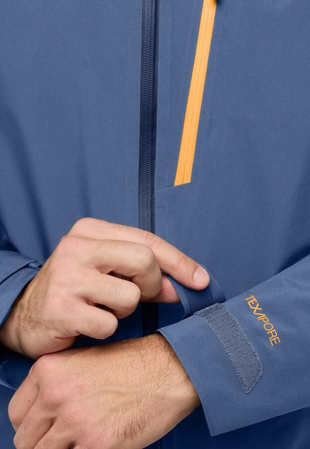 Jack Wolfskin Eagle Peak 2L Jacket Men Regenjack Heren XXL nature blue nature blue - Foto 4