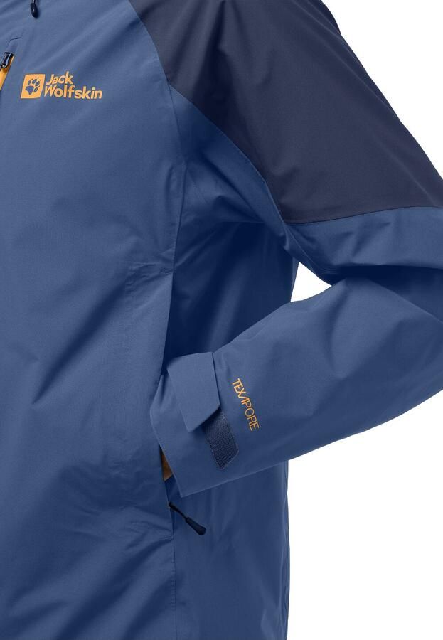 Jack Wolfskin Eagle Peak 2L Jacket Men Regenjack Heren XXL nature blue nature blue - Foto 5