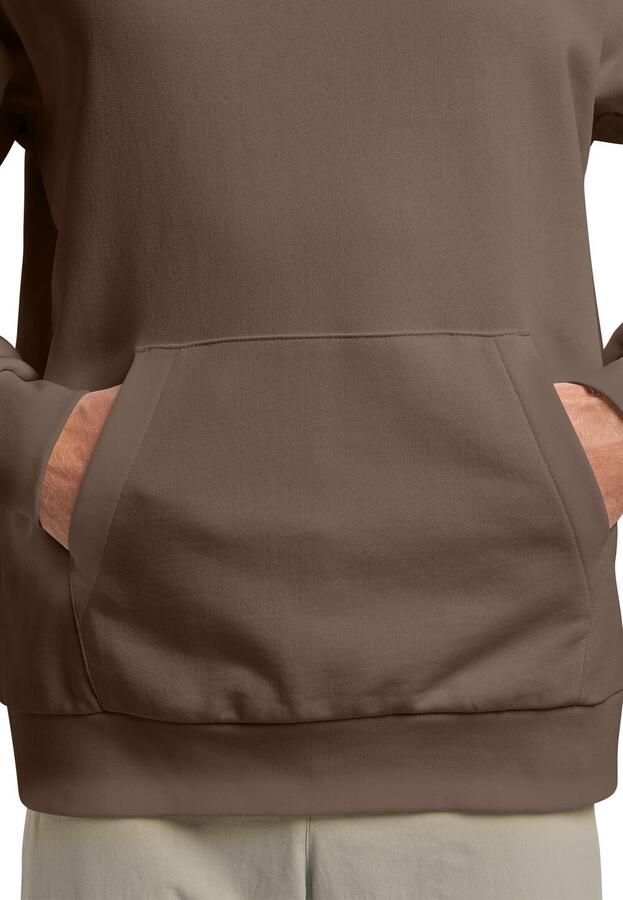 Jack Wolfskin Essential Hoodie Men Hoodie van biologisch katoen heren XXL cold coffee cold coffee - Foto 2