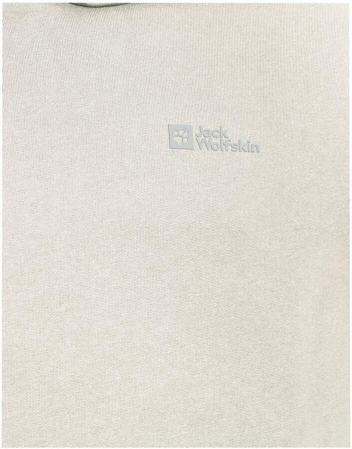 Jack Wolfskin Essential Hoodie Men Hoodie van biologisch katoen heren XXXL cotton white cotton white