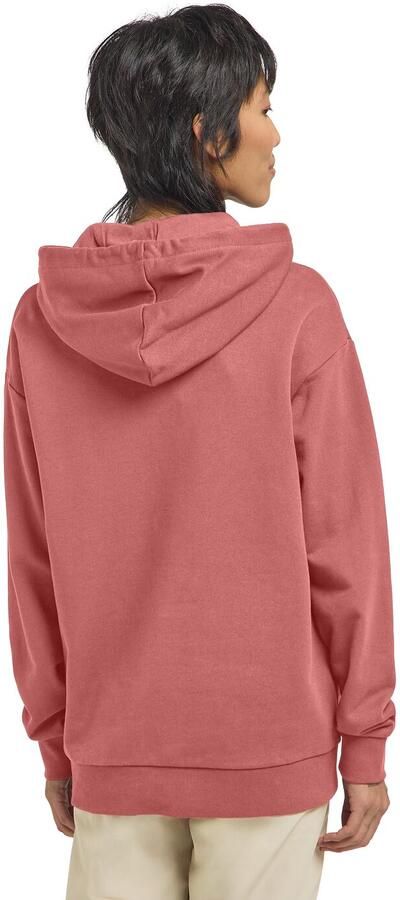 Jack Wolfskin Essential Hoodie Women Hoodie van biologisch katoen dames 2XL mineral red mineral red - Foto 8
