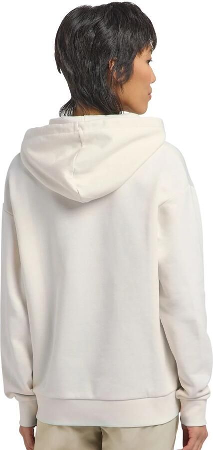 Jack Wolfskin Essential Hoodie Women Hoodie van biologisch katoen dames XXL cotton white cotton white - Foto 6