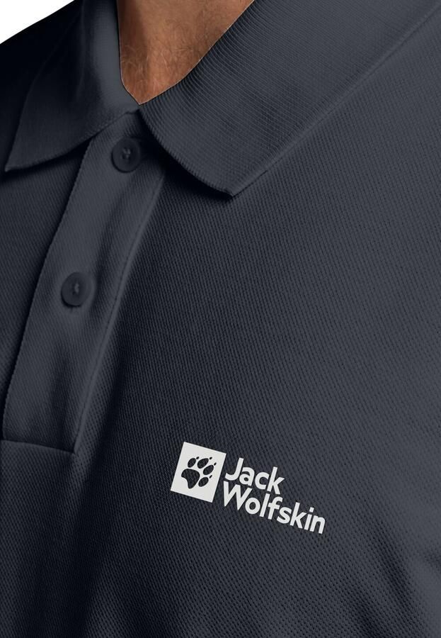 Jack Wolfskin Essential Polo Men Poloshirt Heren XXL dark navy dark navy - Foto 5
