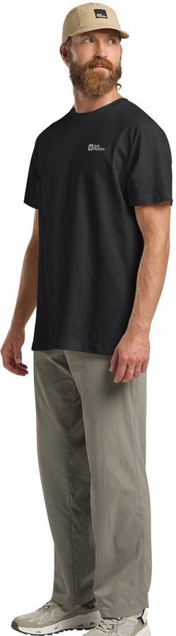 Jack Wolfskin Essential T-Shirt Men T-shirt van biologisch katoen Heren XXXL black - Foto 4
