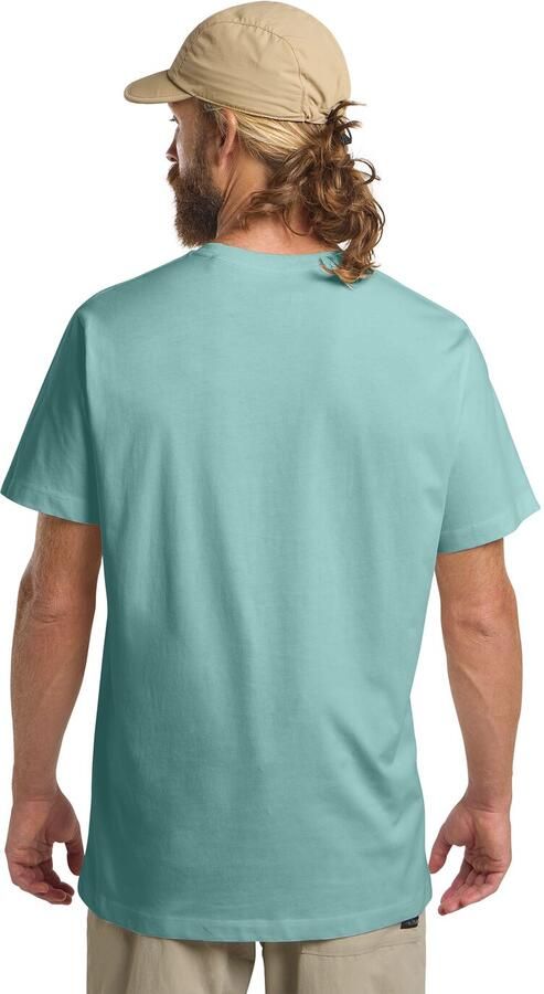 Jack Wolfskin Essential T-Shirt Men T-shirt van biologisch katoen Heren 2XL soft jade soft jade - Foto 4