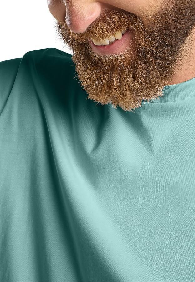 Jack Wolfskin Essential T-Shirt Men T-shirt van biologisch katoen Heren 2XL soft jade soft jade - Foto 2