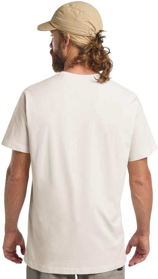 Jack Wolfskin Essential T-Shirt Men T-shirt van biologisch katoen Heren XXXL cotton white cotton white - Foto 7