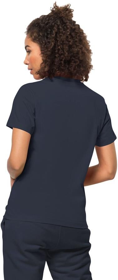 Jack Wolfskin Essential T-Shirt Women T-shirt van biologisch katoen Dames XXL blue night blue - Foto 2