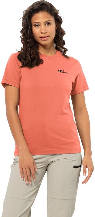 Jack Wolfskin Essential T-Shirt Women T-shirt van biologisch katoen Dames 2XL warm amber warm amber - Foto 5