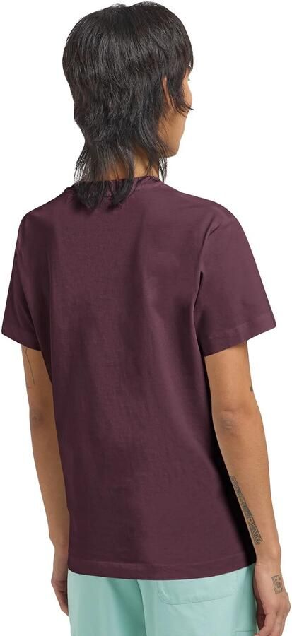 Jack Wolfskin Essential T-Shirt Women T-shirt van biologisch katoen Dames XXL amaranth - Foto 6