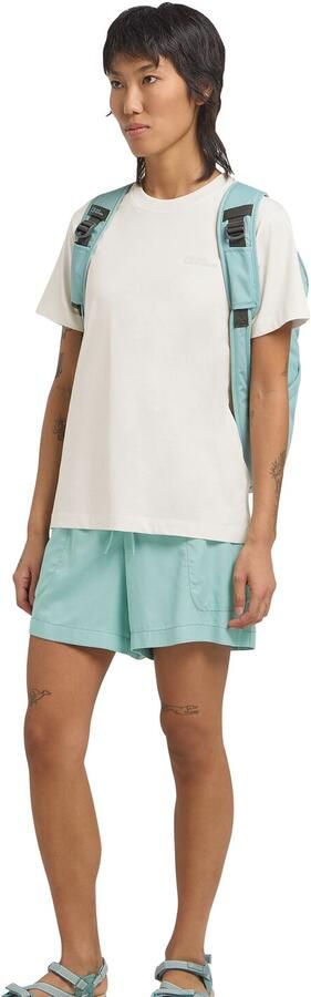 Jack Wolfskin Essential T-Shirt Women T-shirt van biologisch katoen Dames XXL cotton white cotton white - Foto 15