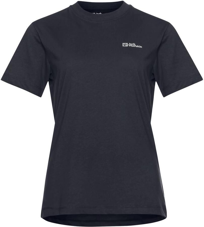 Jack Wolfskin Essential T-Shirt Women T-shirt van biologisch katoen Dames XXL dark navy dark navy - Foto 2
