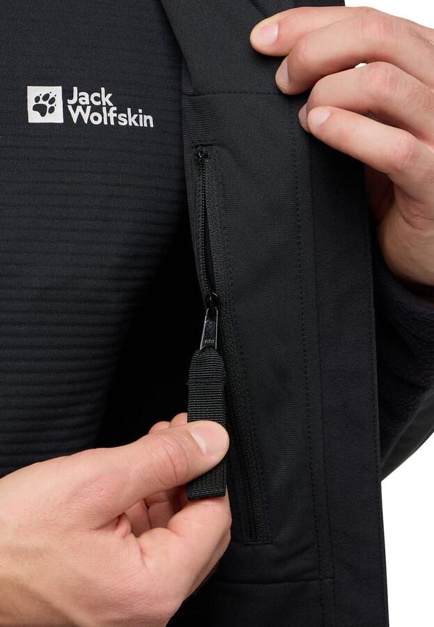 Jack Wolfskin Expdn Blizzard Jacket Men Fleece jack Heren XXL black - Foto 3