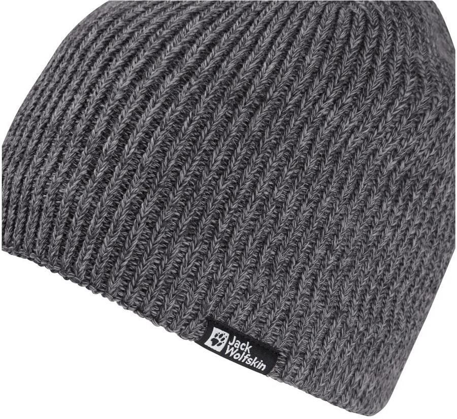 Jack Wolfskin Feldberg Beanie Wintermuts L slate