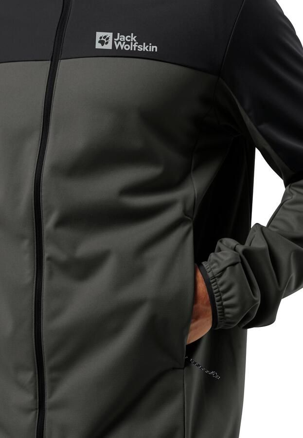 Jack Wolfskin Feldberg Hoody Men Softshelljack Heren XXXL slate - Foto 2