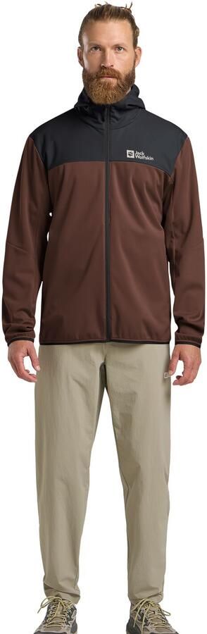 Jack Wolfskin Feldberg Hoody Men Softshelljack Heren XXXL hot choc hot choc - Foto 7