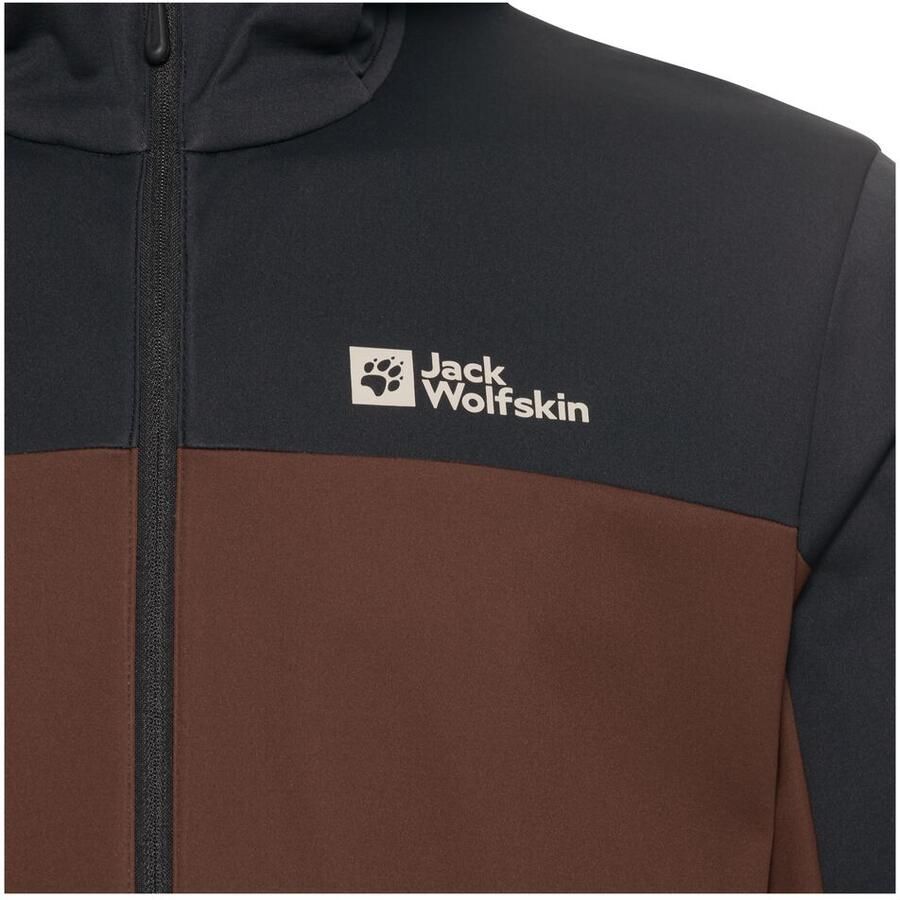 Jack Wolfskin Feldberg Hoody Men Softshelljack Heren XXXL hot choc hot choc