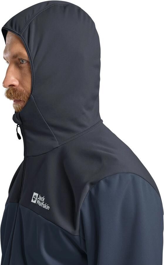 Jack Wolfskin Feldberg Hoody Men Softshelljack Heren XXXL midnight sky midnight sky - Foto 5