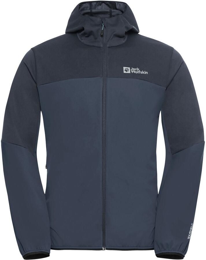 Jack Wolfskin Feldberg Hoody Men Softshelljack Heren XXXL midnight sky midnight sky - Foto 2