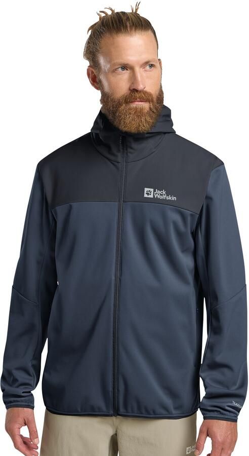 Jack Wolfskin Feldberg Hoody Men Softshelljack Heren XXXL midnight sky midnight sky - Foto 6