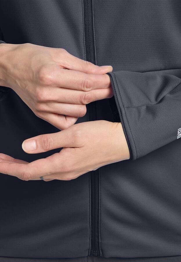 Jack Wolfskin Softshell-jack FELDBERG HOODY W Verwarmend ademend overgangsjas - Foto 6