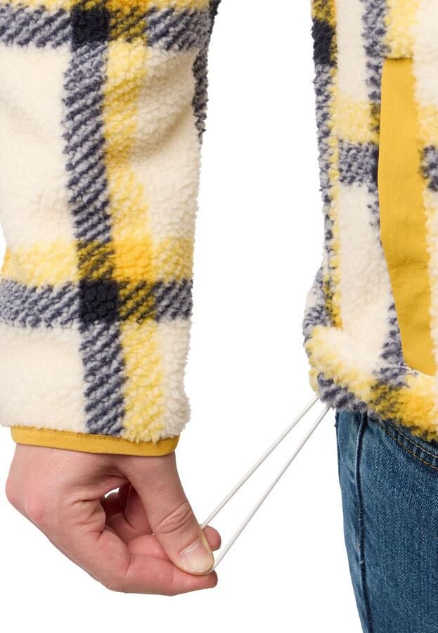 Jack Wolfskin Felslicht Check Jacket Men Fleece jack Heren XXXL panna cotta panna cotta - Foto 6