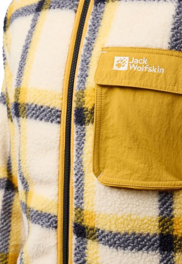 Jack Wolfskin Felslicht Check Jacket Men Fleece jack Heren XXXL panna cotta panna cotta - Foto 5